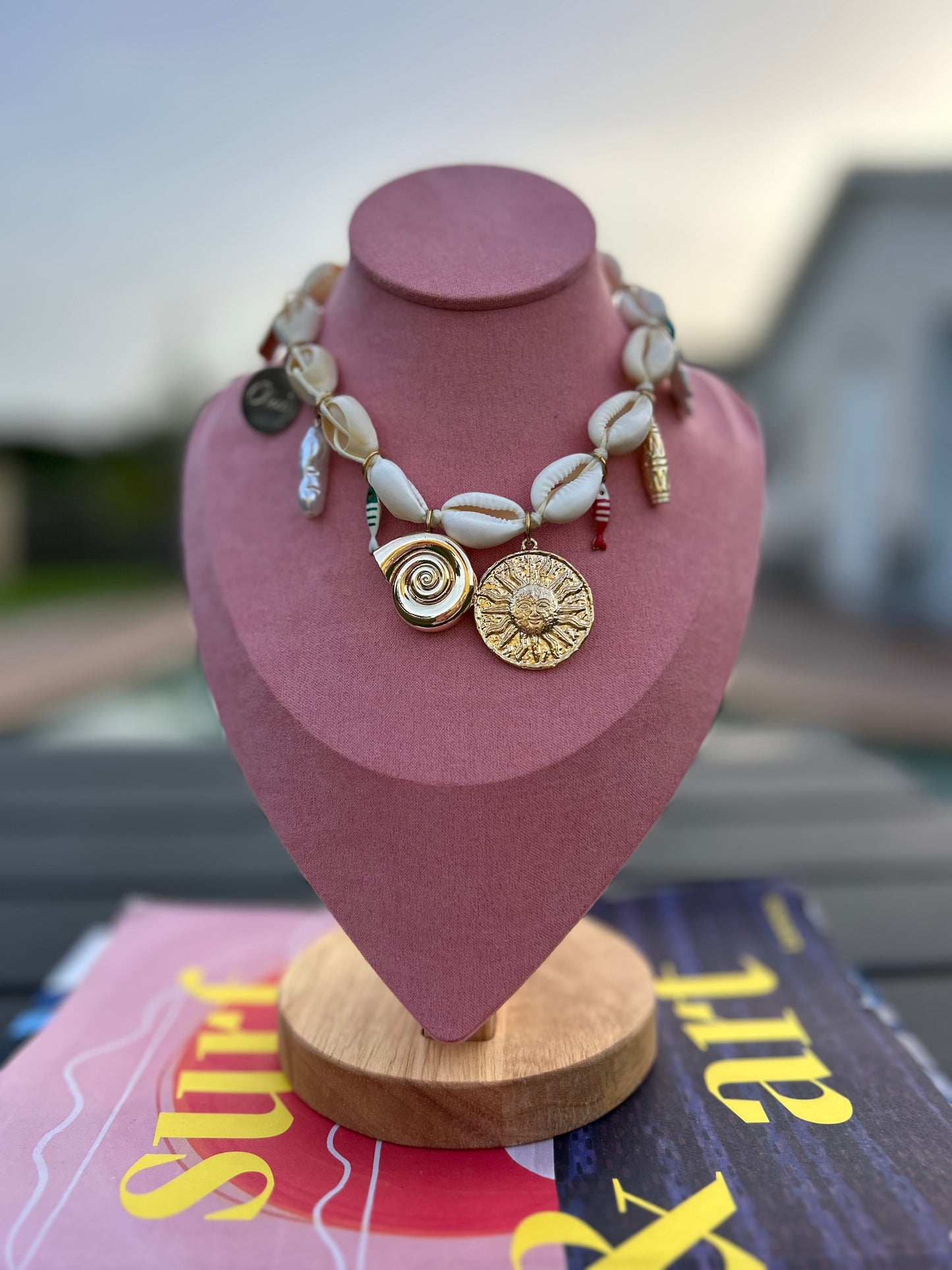 Cowrie Charm Necklace - Oui, Soleil