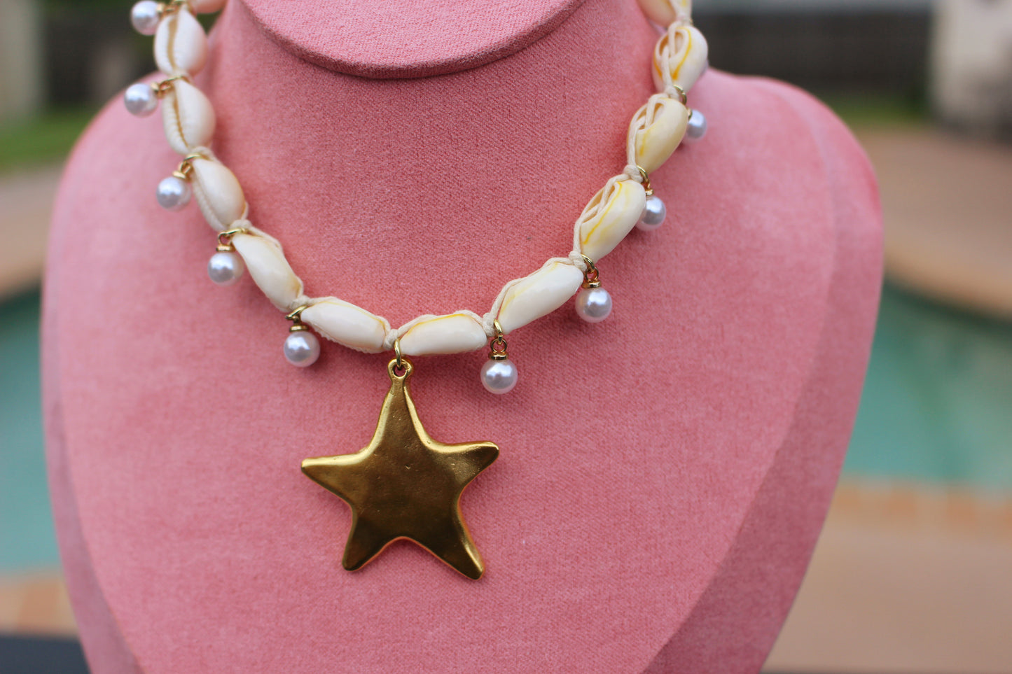 Cowrie Shell Charm Necklace - The Markcus