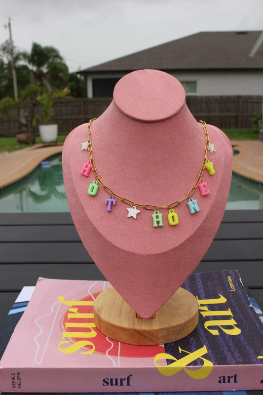 Hot Honey Charm Necklace