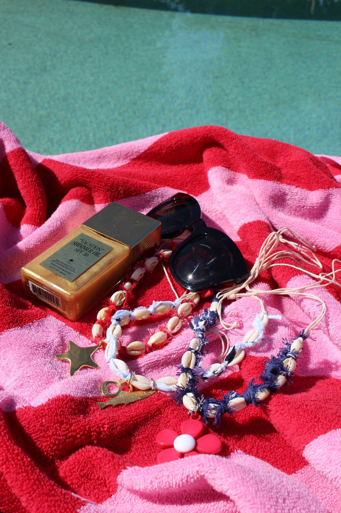 American Summer Cowrie Necklace