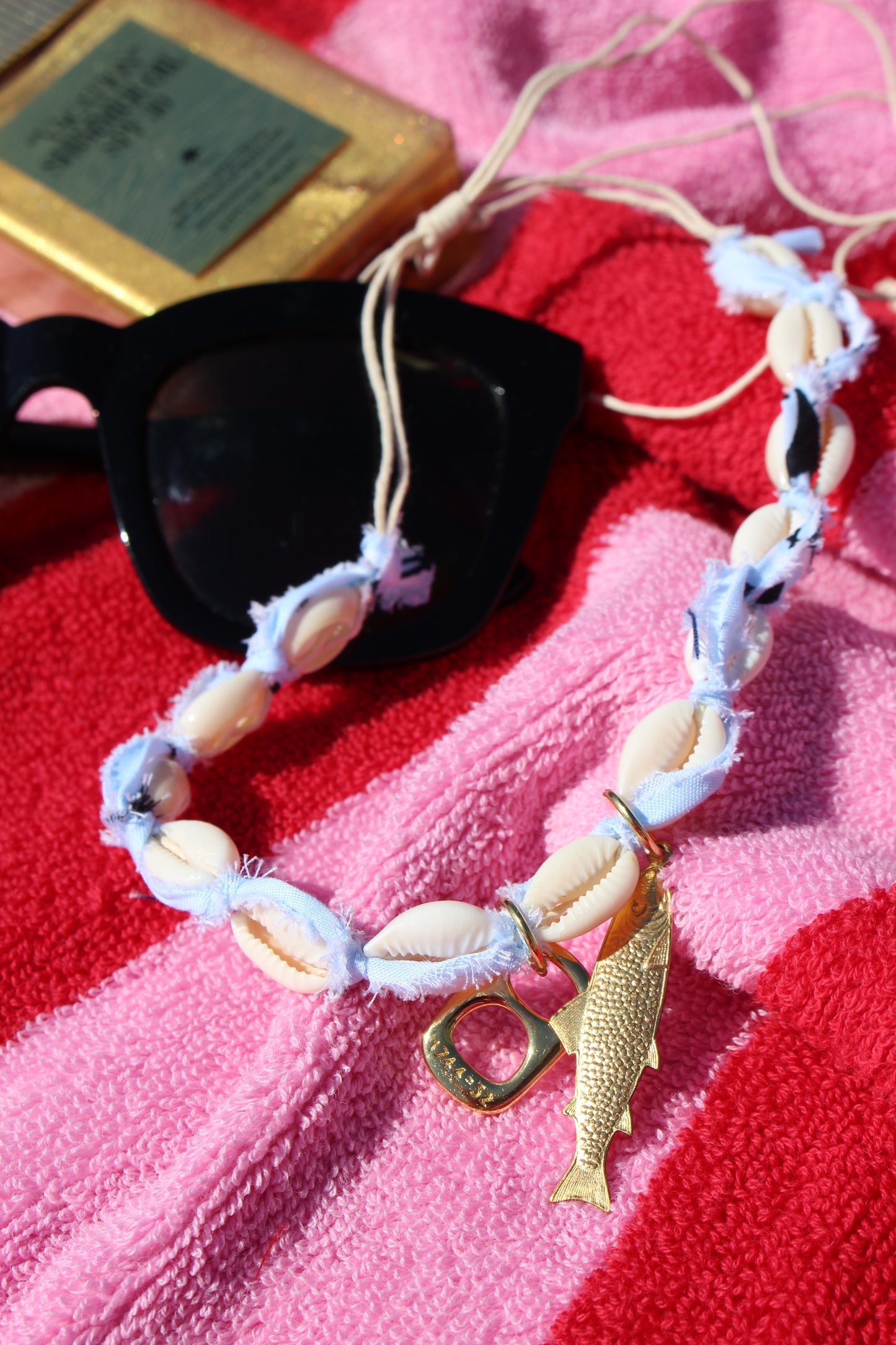 American Summer Cowrie Necklace