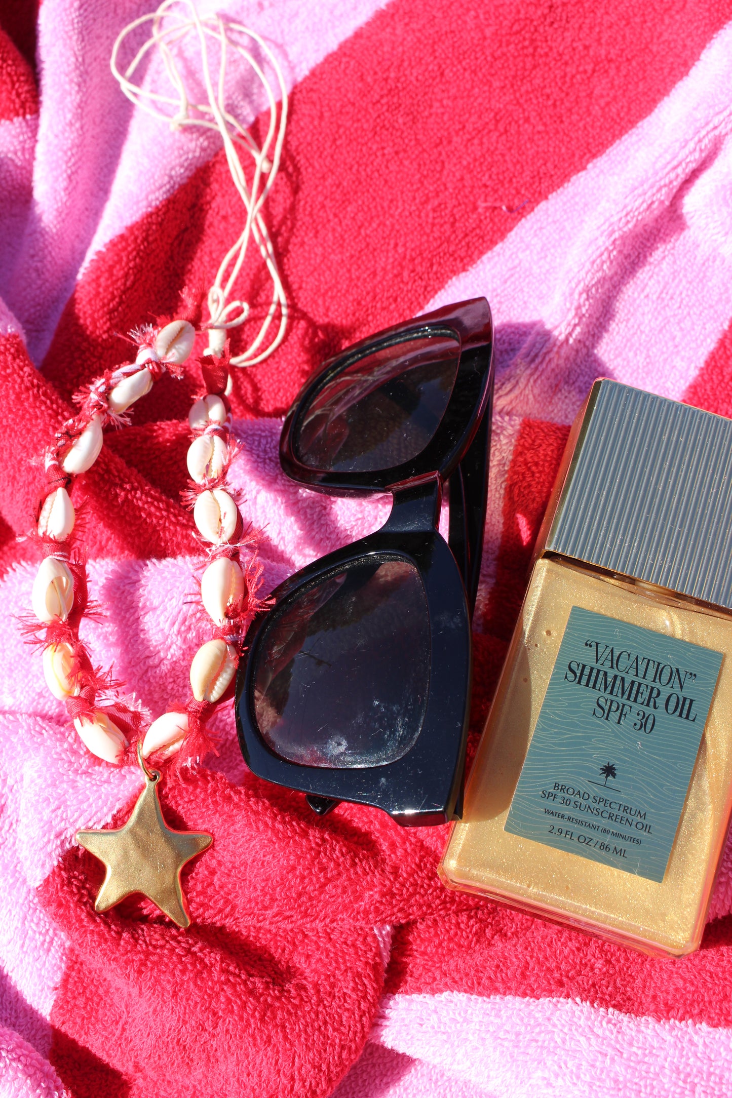 American Summer Cowrie Necklace