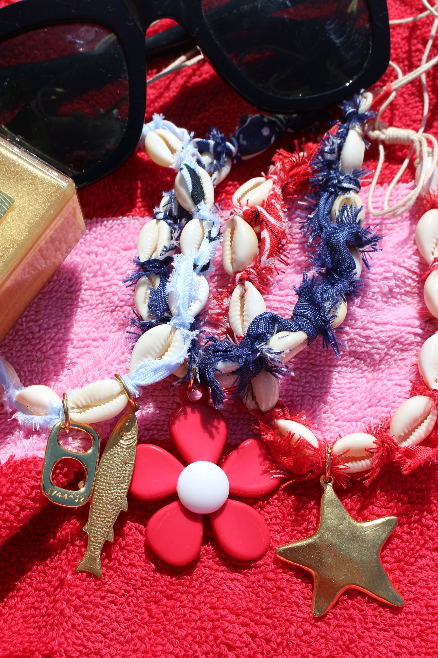 American Summer Cowrie Necklace