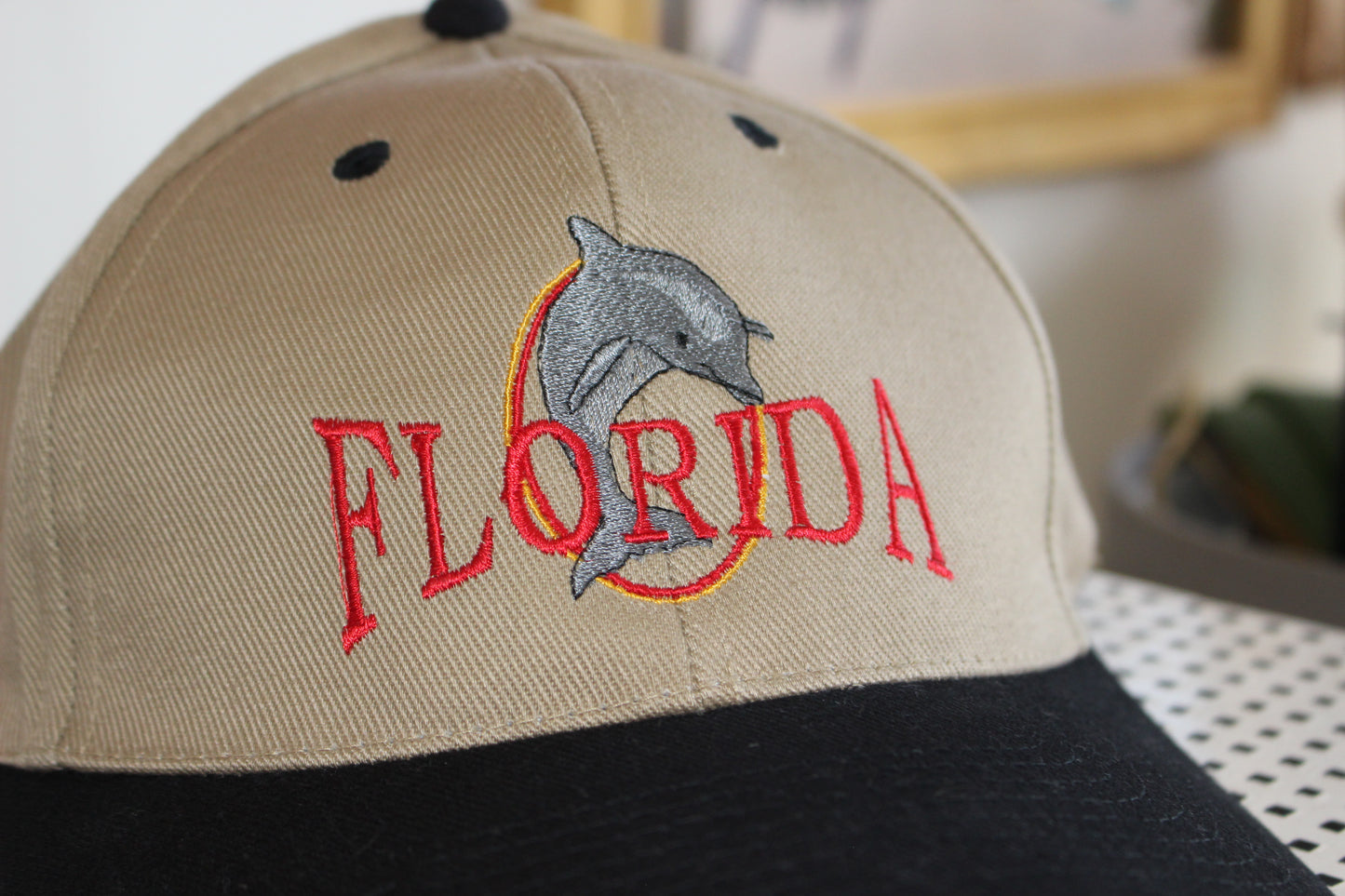 True Vintage "Florida" Dolphin Snapback