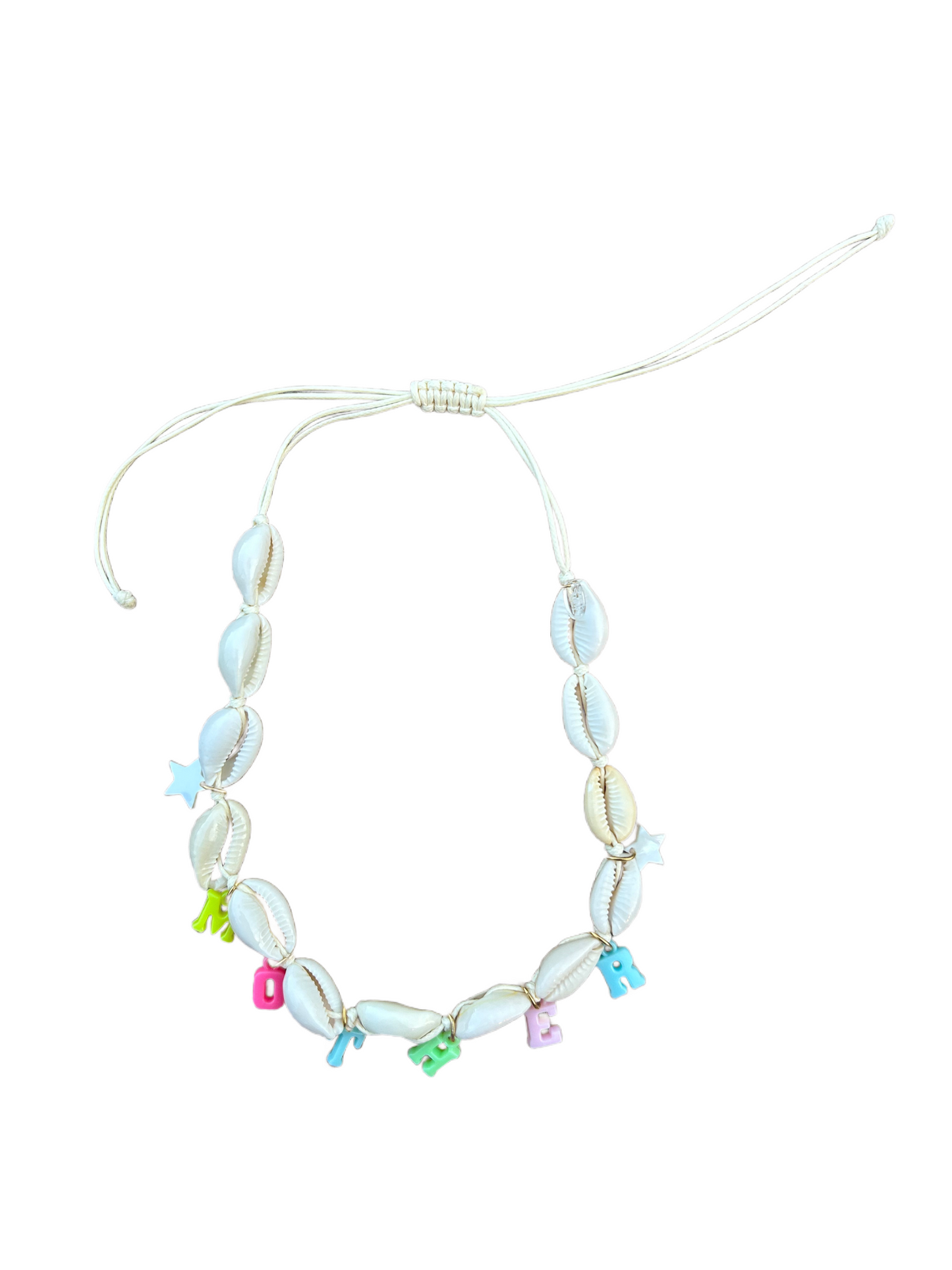 Star Mother Cowrie Shell Necklace