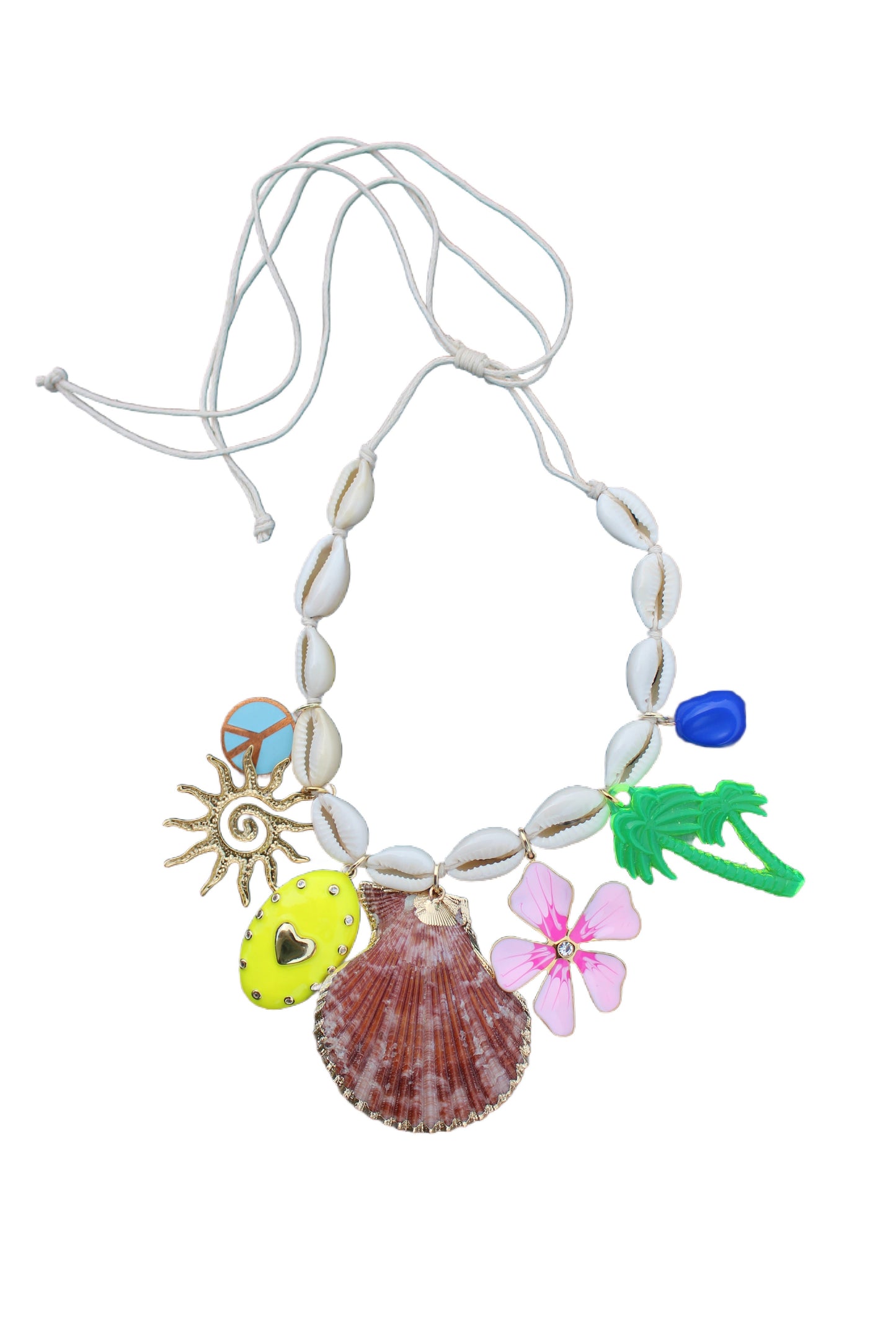 Cowrie Charm Necklace - Kennady Iris