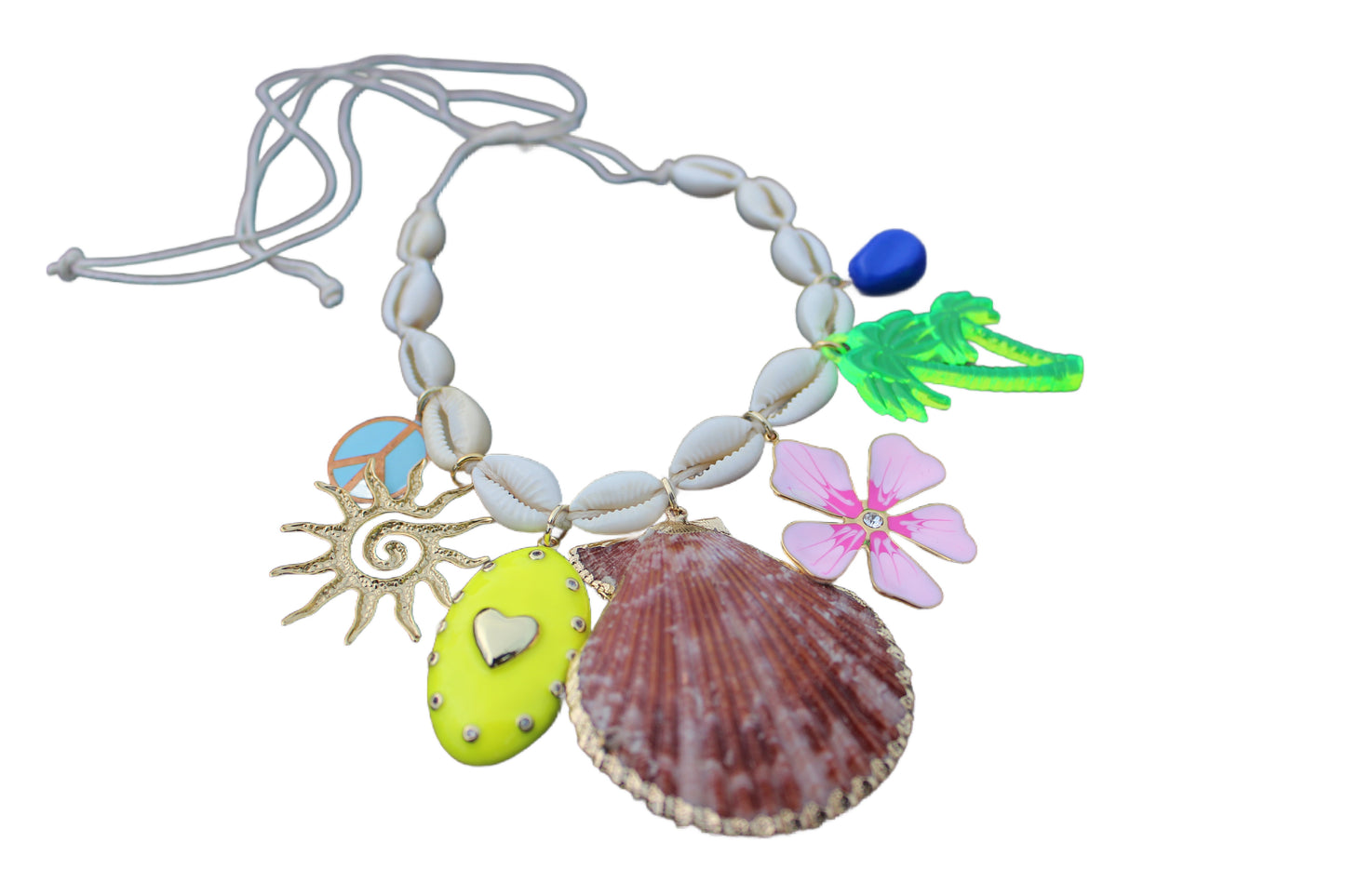Cowrie Charm Necklace - Kennady Iris