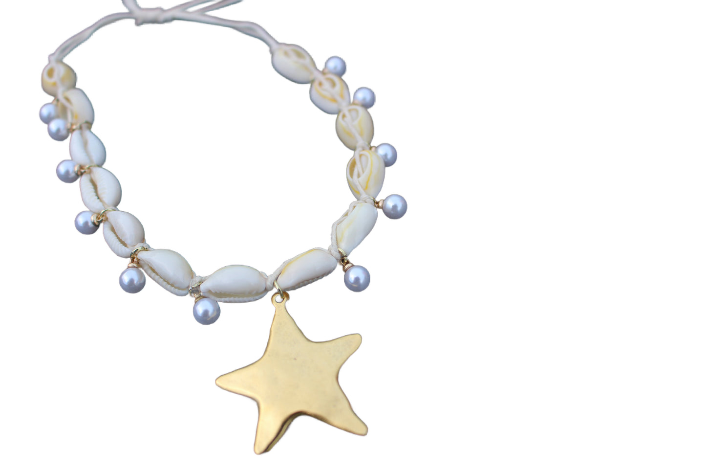 Cowrie Shell Charm Necklace - The Markcus