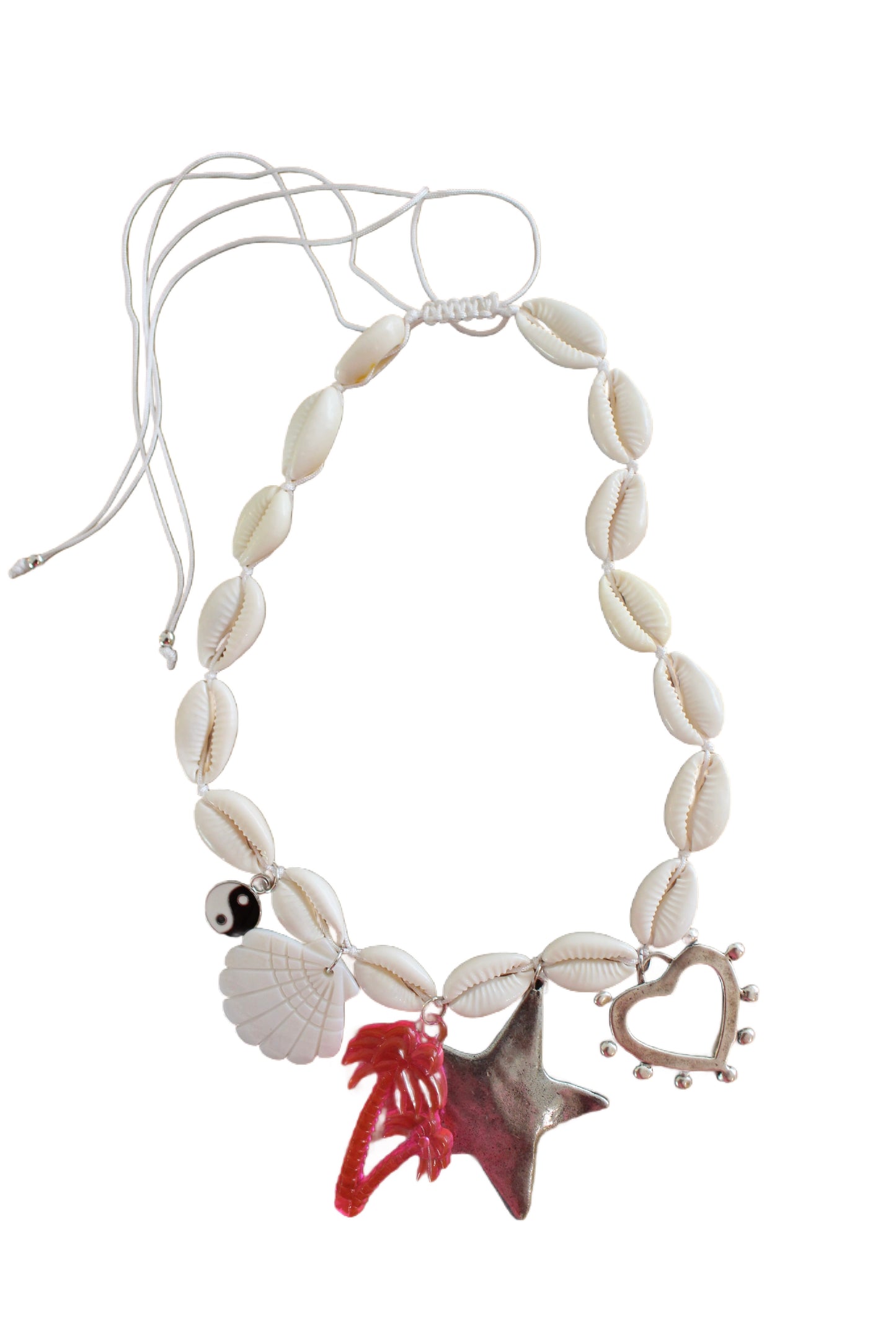 Monroe Cowrie Shell Charm Necklace
