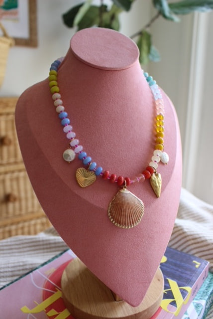 Pearls of Great Price Green Beaded Necklace