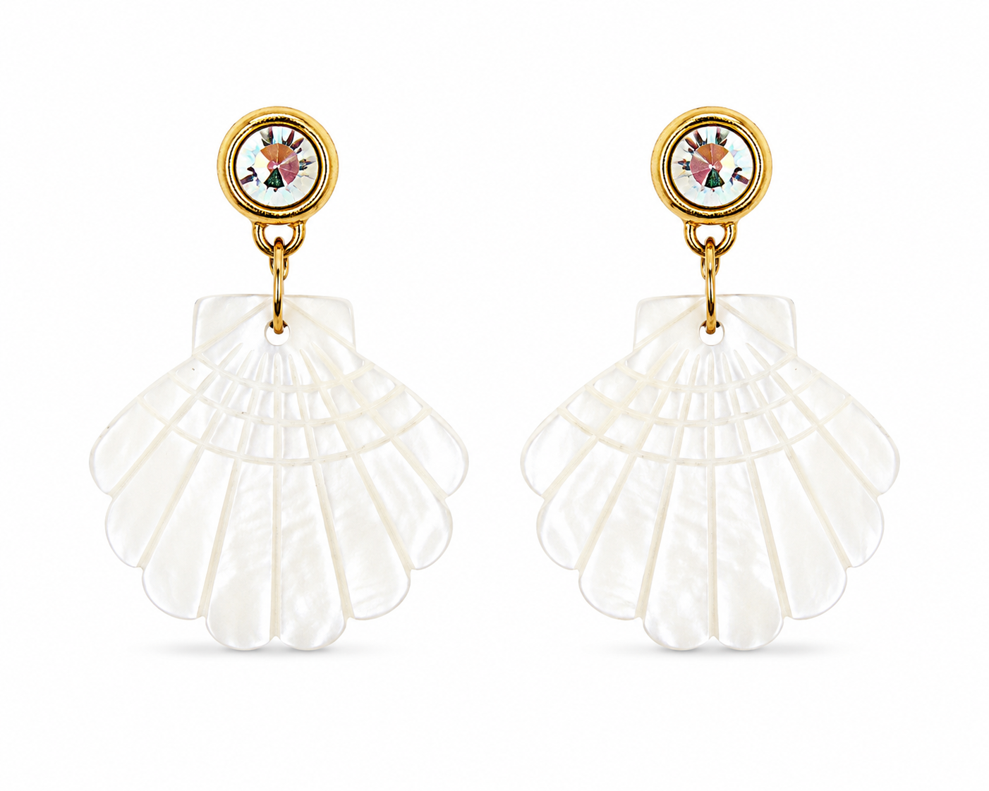 Shell Drop Earrings