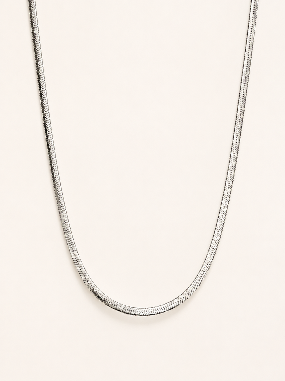Silver Snake Chain Necklace