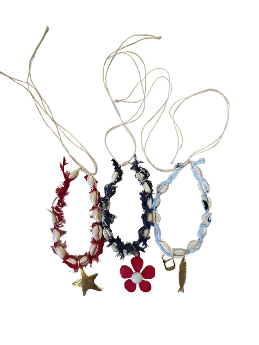 American Summer Cowrie Necklace